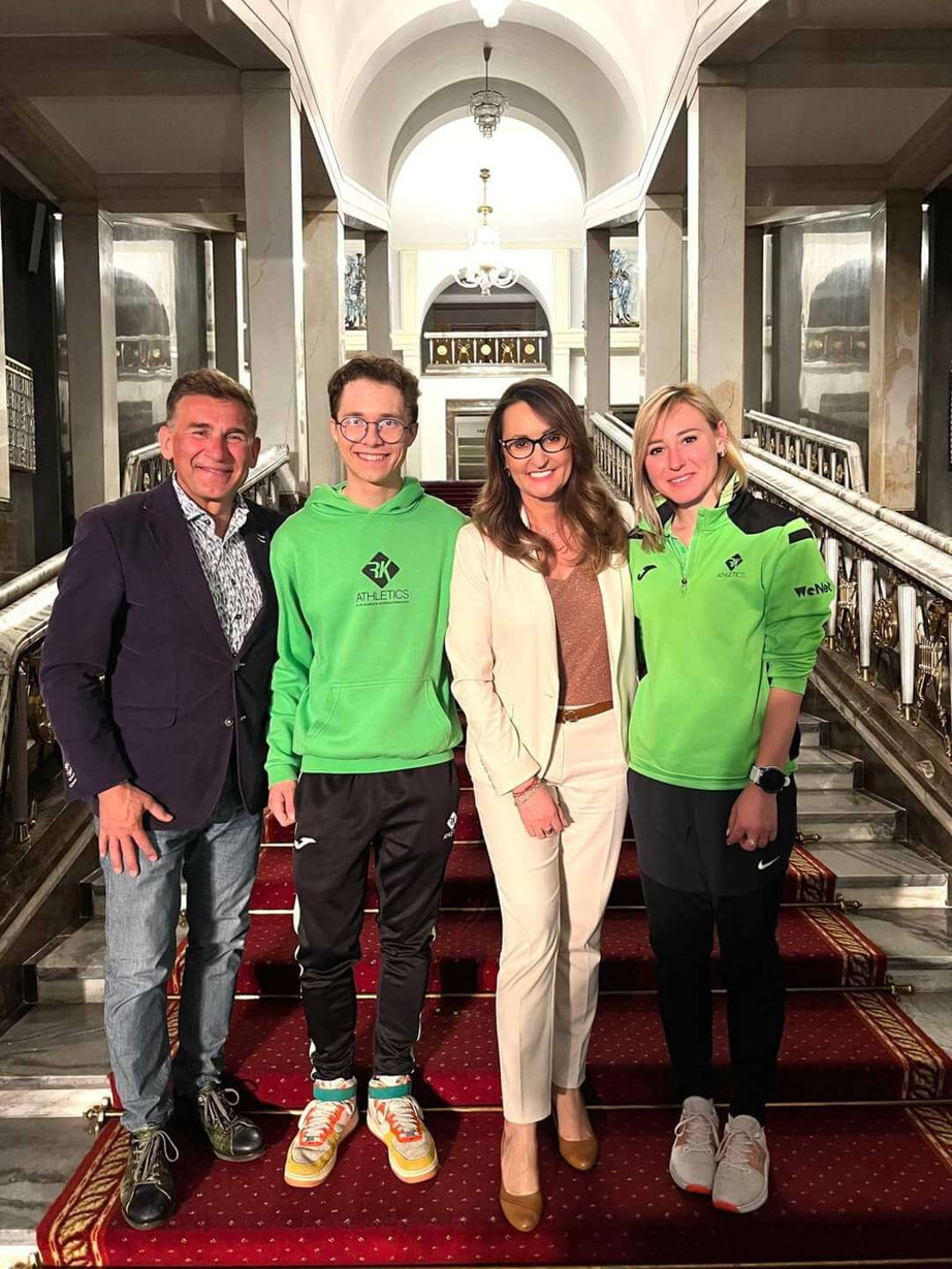 Konferencja przed Warszawskim Pucharem Chodu Sportowego Korzeniowskiego 2024 Konferencja przed Warszawskim Pucharem Chodu Sportowego Korzeniowskiego 2024